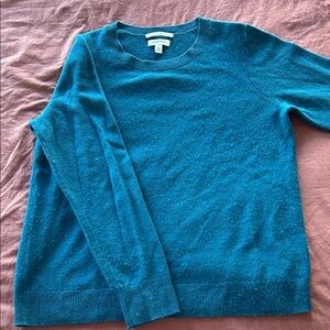 Nordstrom Teal Crewneck Sweater
